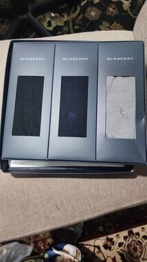 Burberry 3 sets of dress socks